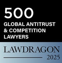Law Dragon 2025 500 Global Antitrust & Competition Lawyers badge